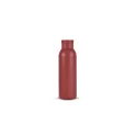 Variante Rouge foncé - Bouteille à bouchon poussoir personnalisable 500 ml en acier recyclé - Sagaform Tekla
