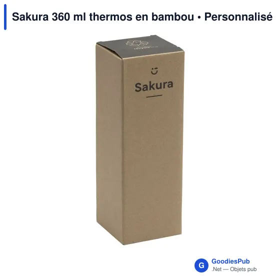 Mug isotherme personnalisable Sakura 360 ml avec logo - Image 6