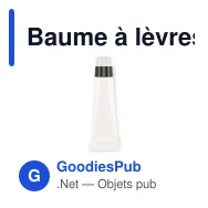 Baume à lèvres personnalisable vegan avec logo - SALVE - Miniature 1