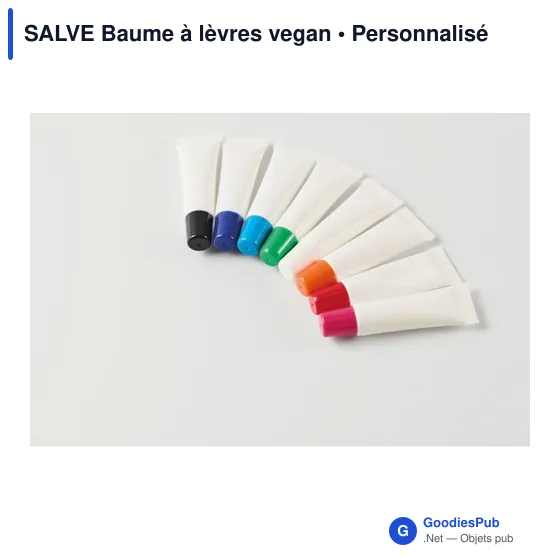 Baume à lèvres personnalisable vegan avec logo - SALVE - Image 11