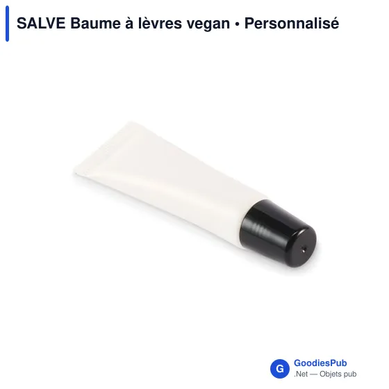Baume à lèvres personnalisable vegan avec logo - SALVE - Image 3
