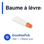 Baume à lèvres personnalisable vegan avec logo - SALVE - Miniature 6