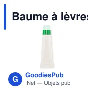 Baume à lèvres personnalisable vegan avec logo - SALVE - Miniature 8