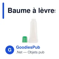 Baume à lèvres personnalisable vegan avec logo - SALVE - Miniature 9