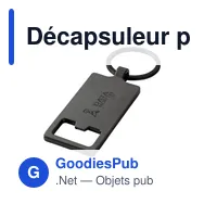 Décapsuleur porte-clés personnalisable en bois - Sammyavec logo - Miniature 2