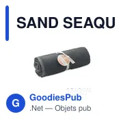 SAND SEAQUAL® serviette 70x140cm - Miniature 1