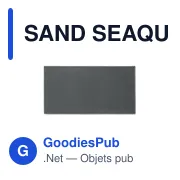 SAND SEAQUAL® serviette 70x140cm - Miniature 4