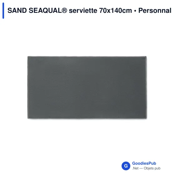 SAND SEAQUAL® serviette 70x140cm - Image 4