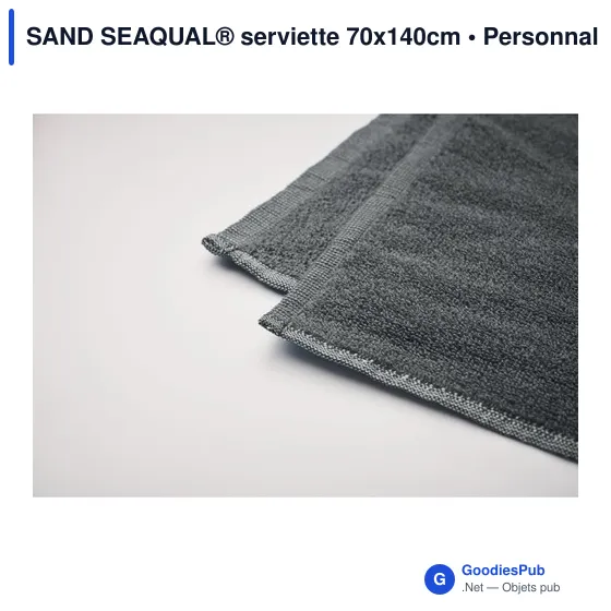 SAND SEAQUAL® serviette 70x140cm - Image 6