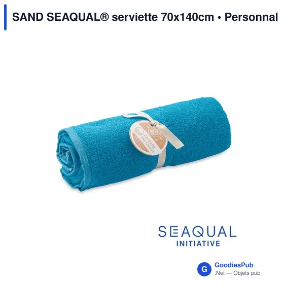 SAND SEAQUAL® serviette 70x140cm - Image 7