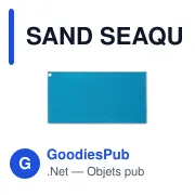 SAND SEAQUAL® serviette 70x140cm - Miniature 8