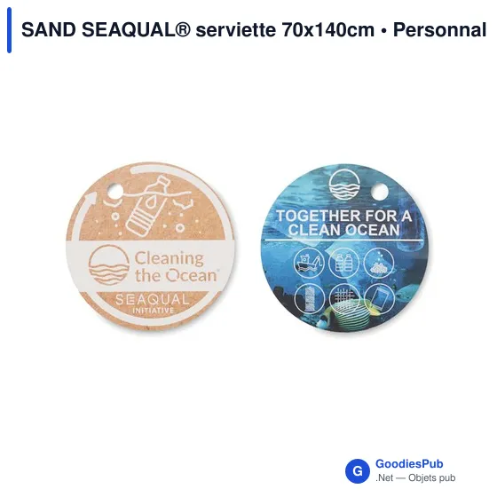 SAND SEAQUAL® serviette 70x140cm - Image 9