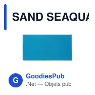 SAND SEAQUAL® serviette 70x140cm - Miniature 10