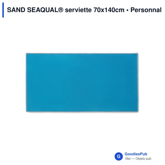 SAND SEAQUAL® serviette 70x140cm - Image 10