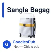 Sangle à bagages personnalisable avec logo - Sangle Bagage Ripley - Miniature 7