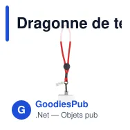 Dragonne de téléphone personnalisable en R-PET avec logo - Poignet - Miniature 6