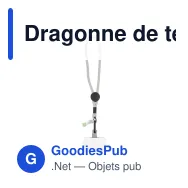 Dragonne de téléphone personnalisable en R-PET avec logo - Poignet - Miniature 7