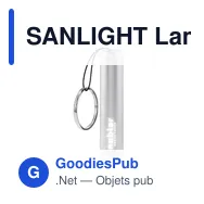 SANLIGHT Lampe torche en plastique. - Miniature 1