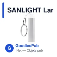 SANLIGHT Lampe torche en plastique. - Miniature 2