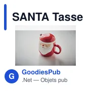 Mug en céramique personnalisable avec logo - Père Noël - Miniature 7