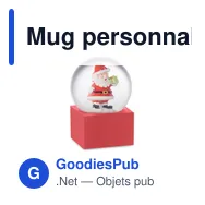 Mug personnalisable avec logo pour entreprises - Santo - Miniature 1