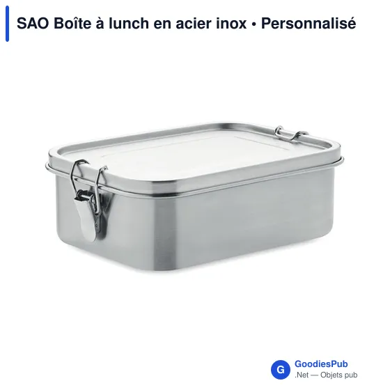 SAO Boîte à lunch en acier inox - Image 1