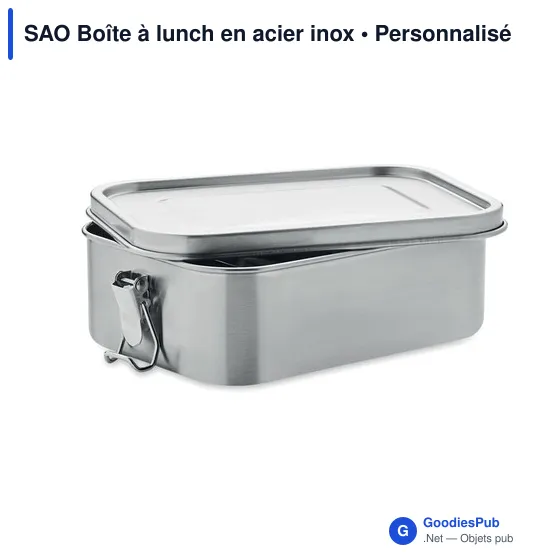 SAO Boîte à lunch en acier inox - Image 3