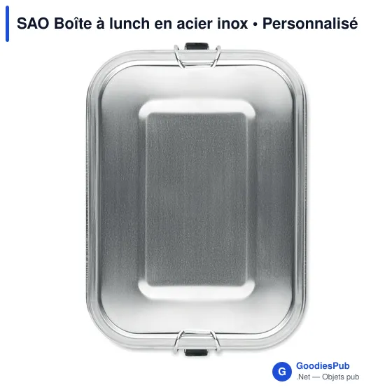 SAO Boîte à lunch en acier inox - Image 4