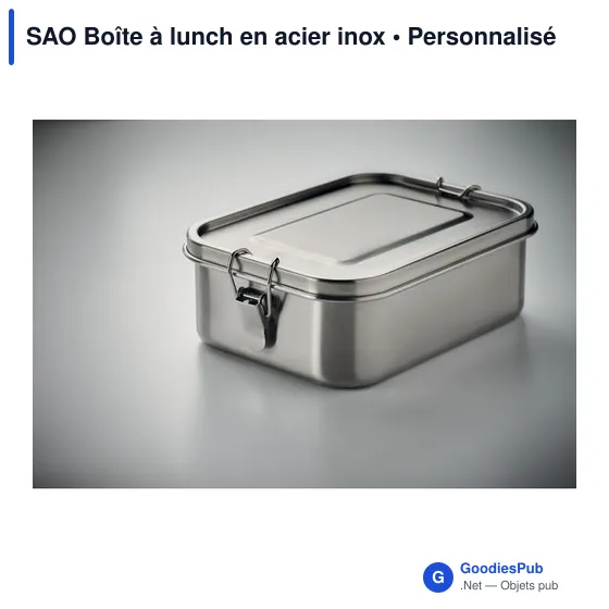 SAO Boîte à lunch en acier inox - Image 7