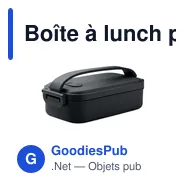 Boîte à lunch personnalisable SARNIE avec logo - 800 ml - Miniature 11