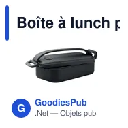 Boîte à lunch personnalisable SARNIE avec logo - 800 ml - Miniature 12