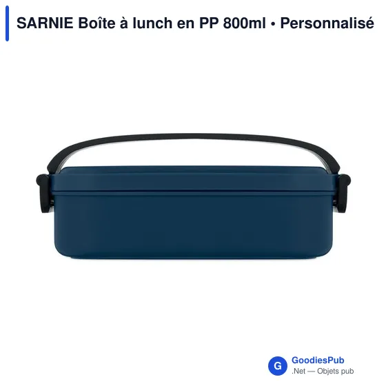 Boîte à lunch personnalisable SARNIE avec logo - 800 ml - Image 3