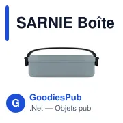 Boîte à lunch personnalisable SARNIE avec logo - 800 ml - Miniature 8