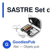 SASTRE Set de couture voyage - Miniature 1