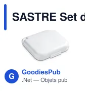 SASTRE Set de couture voyage - Miniature 2