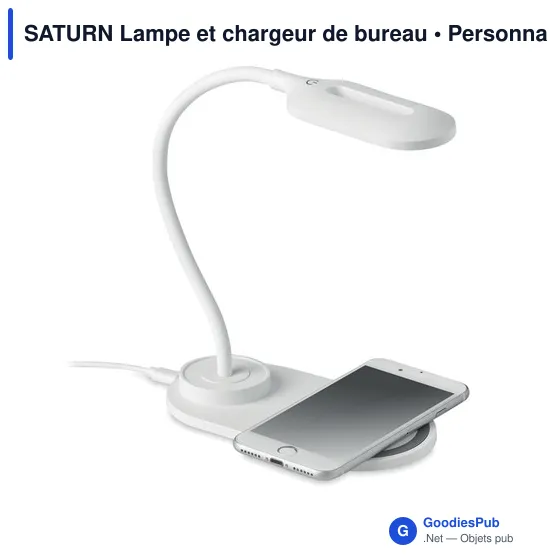 SATURN Lampe et chargeur de bureau - Image 2