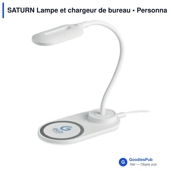 SATURN Lampe et chargeur de bureau - Image 3