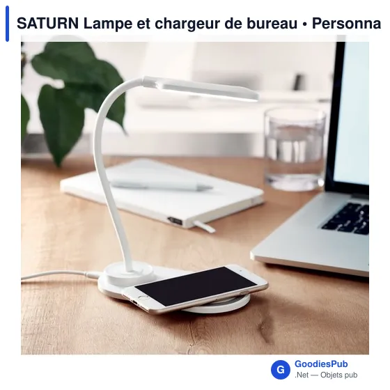 SATURN Lampe et chargeur de bureau - Image 4
