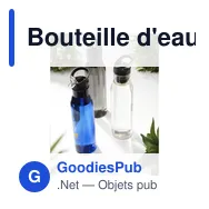 Bouteille d'eau personnalisable Sava GRS RPET 720 ml avec logo - Miniature 4