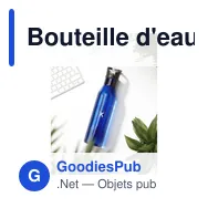 Bouteille d'eau personnalisable Sava GRS RPET 720 ml avec logo - Miniature 5
