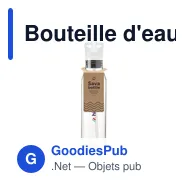 Bouteille d'eau personnalisable Sava GRS RPET 720 ml avec logo - Miniature 7