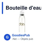 Bouteille d'eau personnalisable Sava GRS RPET 720 ml avec logo - Miniature 8