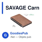 SAVAGE Carnet A5 GROWBOOK™ - Miniature 1