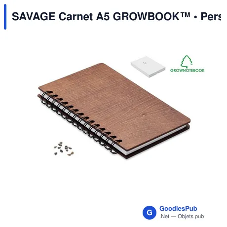 SAVAGE Carnet A5 GROWBOOK™