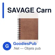 SAVAGE Carnet A5 GROWBOOK™ - Miniature 3