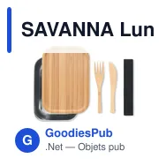 SAVANNA Lunch box en acier inox. 600ml - Miniature 3