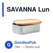 SAVANNA Lunch box en acier inox. 600ml - Miniature 4