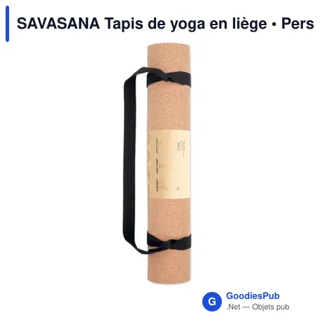 SAVASANA Tapis de yoga en liège