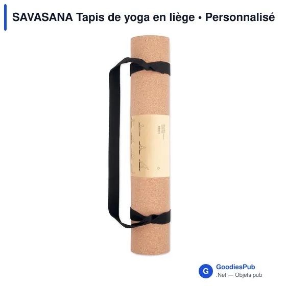 SAVASANA Tapis de yoga en liège - Image 1