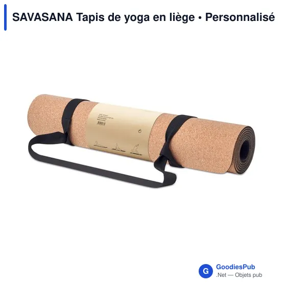 SAVASANA Tapis de yoga en liège - Image 3